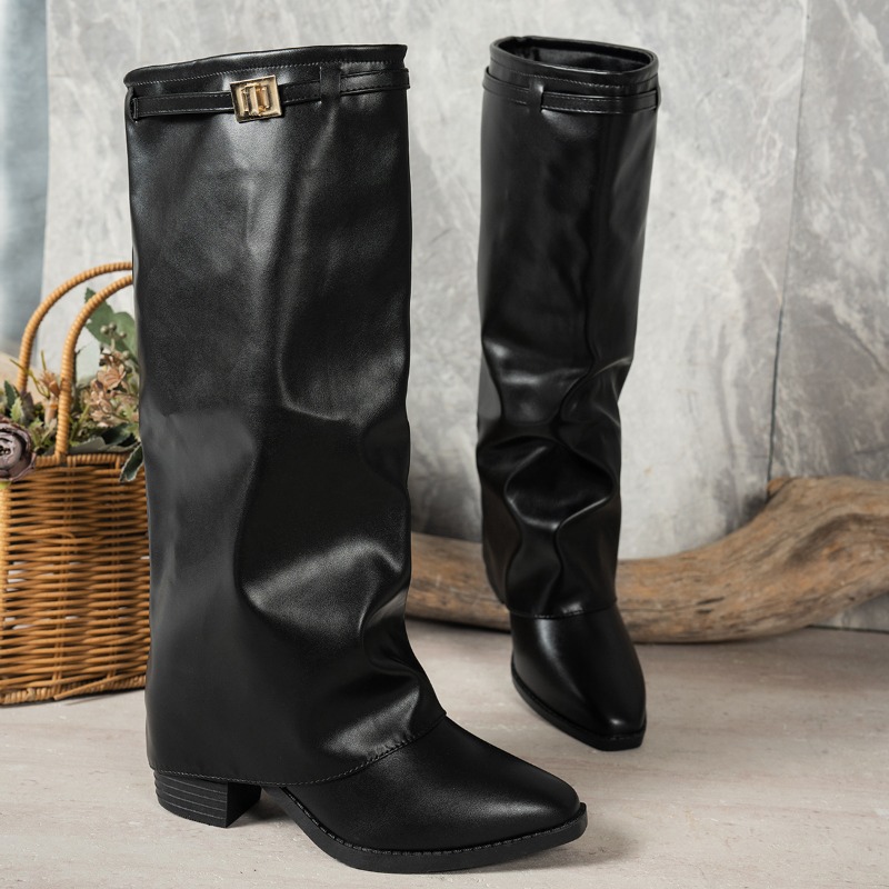 รองเท้าบูทผู้หญิงทรงสูงถึงเข่า - Women'S Fashion Knee High Boots บทวิจารณ์และราคา