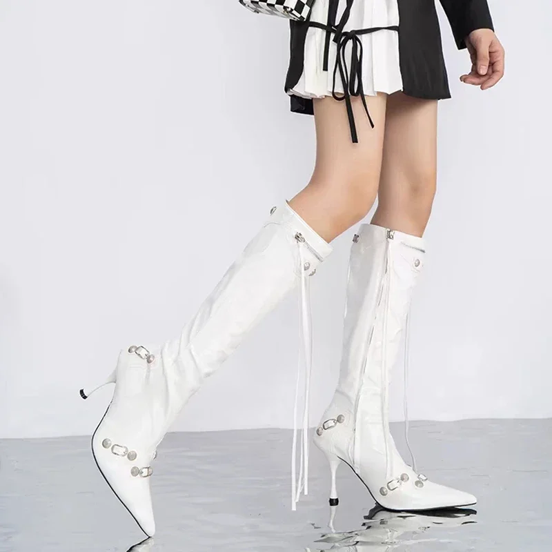 รองเท้าบูทผู้หญิงสุดเซ็กซี่ หั - Women'S Fashion Knee High Boots บทวิจารณ์และราคา