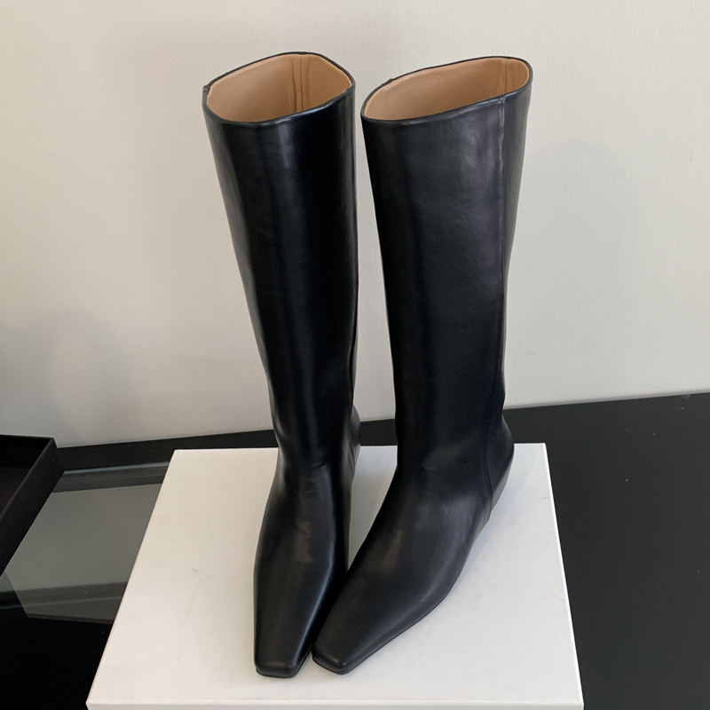 Eilyken หนังนุ่ม Pointed Toe ผ - Women'S Fashion Knee High Boots บทวิจารณ์และราคา