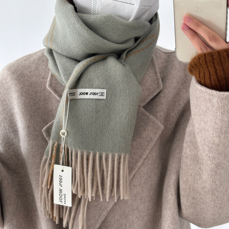 Elegant คุณภาพดี 100% ผ้าพันคอ - Women'S Fashion Korea บทวิจารณ์และราคา