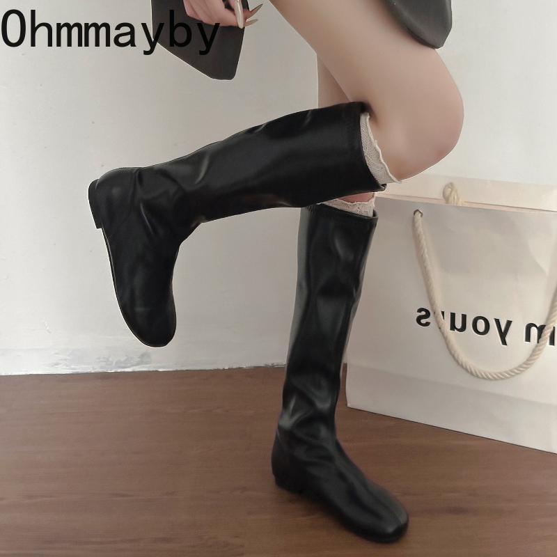 รองเท้ารองเท้าบูทยาวถึงเข่าแฟช - Women'S Fashion Knee High Boots บทวิจารณ์และราคา